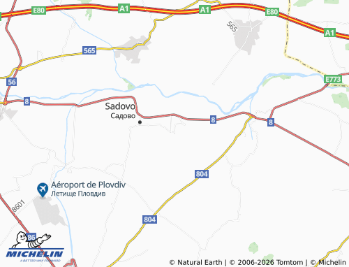 Mapa MICHELIN Cheshnegirovo - ViaMichelin