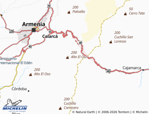 Kaart MICHELIN El Túnel - ViaMichelin