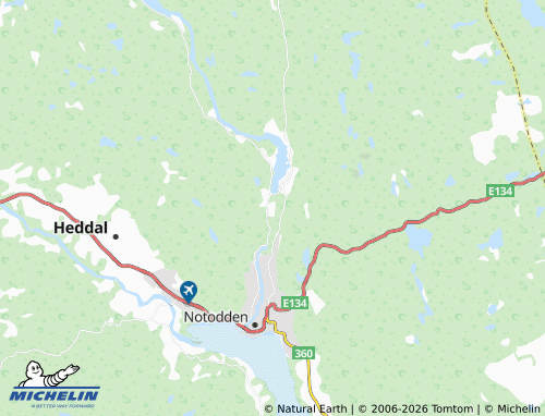 Mapa MICHELIN Svelgfoss - ViaMichelin