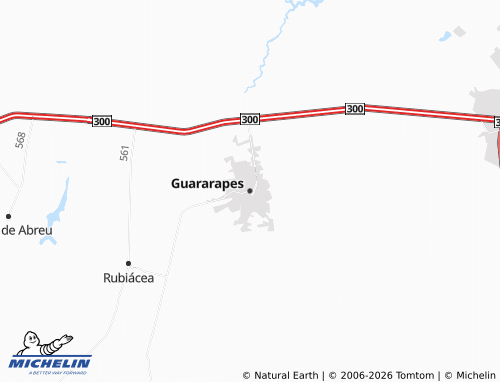 Mapa MICHELIN Guararapes - ViaMichelin