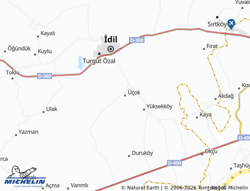 Mappa MICHELIN Üçok - ViaMichelin