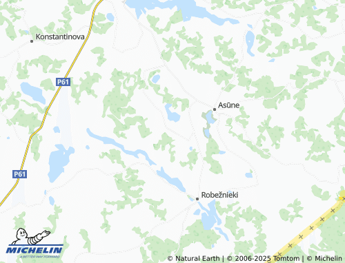 MICHELIN-Landkarte Račeva - ViaMichelin