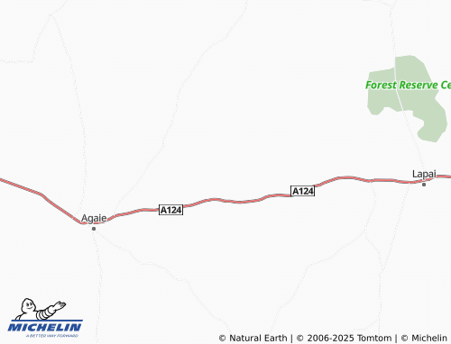 MICHELIN Esagi map - ViaMichelin