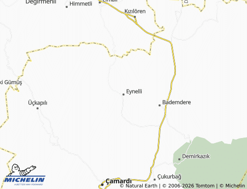 Kaart MICHELIN Eynelli - ViaMichelin
