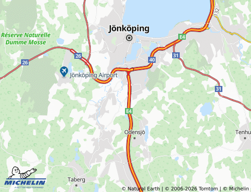 Carte MICHELIN Råslätt - ViaMichelin