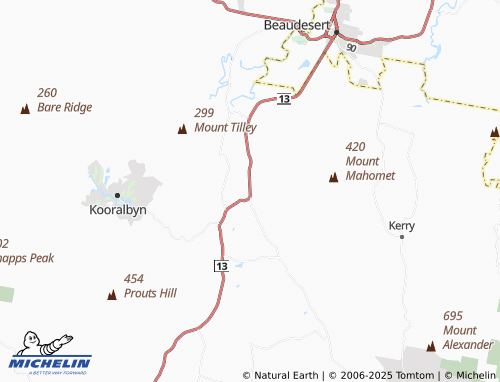 MICHELIN Laravale map - ViaMichelin