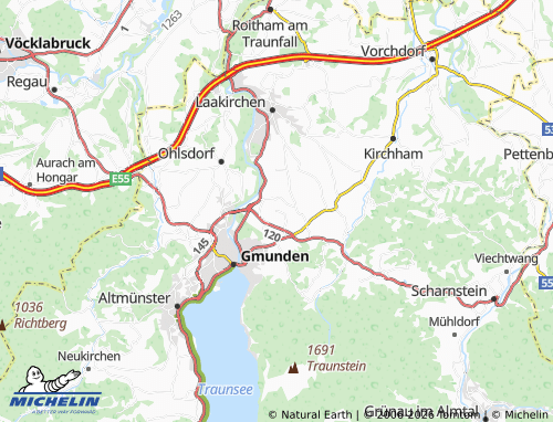 Mapa MICHELIN Moosham - ViaMichelin