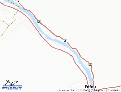 MICHELIN El Basaila Qebly map - ViaMichelin