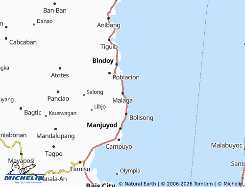 MICHELIN Malaga map - ViaMichelin