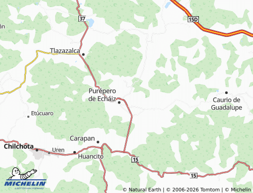 Mapa MICHELIN Piedras Altas - ViaMichelin