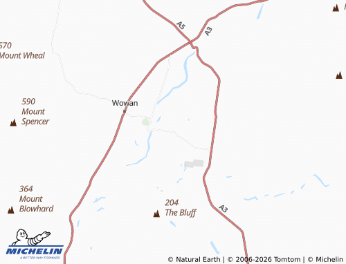 MICHELIN Dixalea map - ViaMichelin