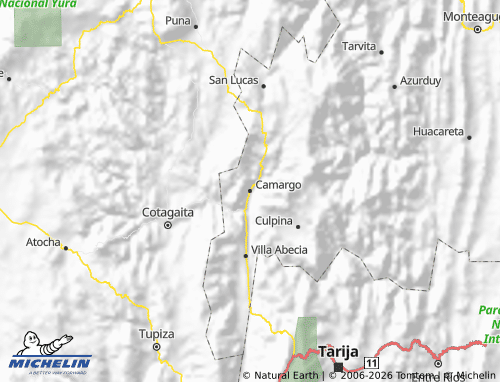 MICHELIN Camargo map - ViaMichelin