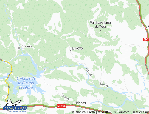Mappa MICHELIN Derroñadas - ViaMichelin