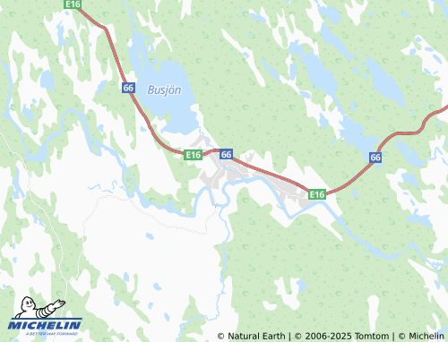 MICHELIN Äppelbo map - ViaMichelin