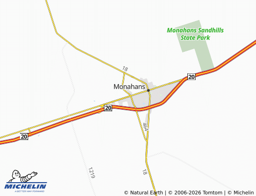 Mappa MICHELIN Thorntonville - ViaMichelin