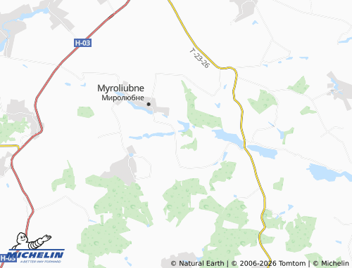MICHELIN Novoselytsia map - ViaMichelin