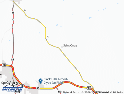 Mappa MICHELIN Saint-Onge - ViaMichelin