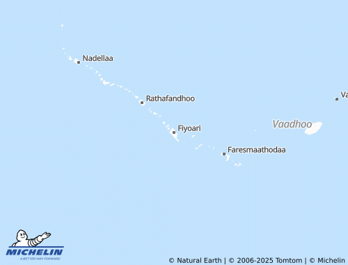 MICHELIN Fiyoari map - ViaMichelin