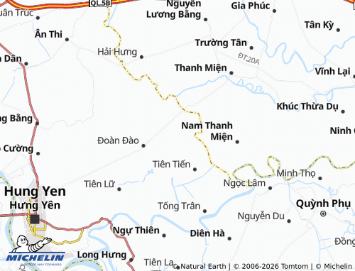 MICHELIN Tống Phan map - ViaMichelin