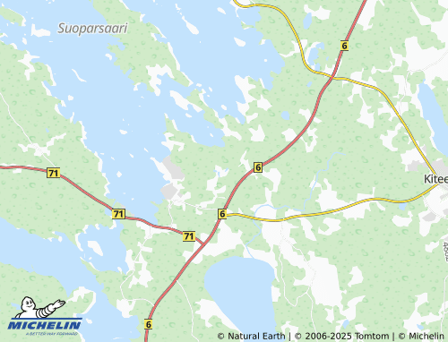 MICHELIN Kuurna map - ViaMichelin