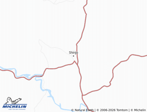 Mappa MICHELIN Shinjo - ViaMichelin