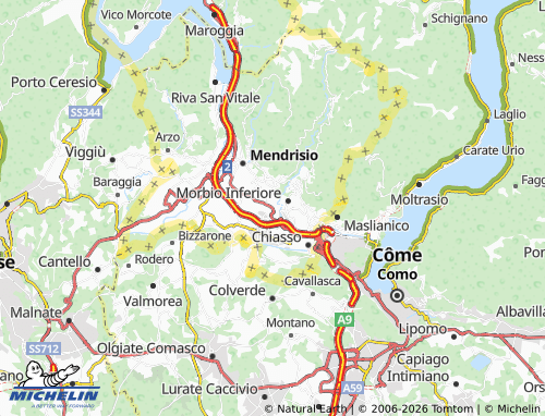 Mappa MICHELIN Balerna - ViaMichelin