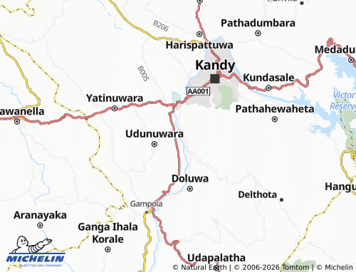 Mappa MICHELIN Angunawala East - ViaMichelin