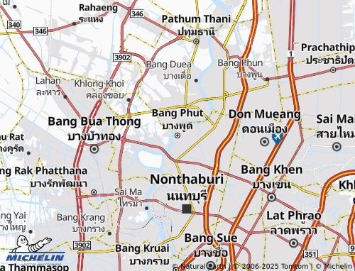 MICHELIN Bang Phut map - ViaMichelin