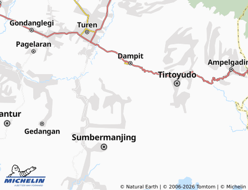 Carte MICHELIN Sekarbanyu - ViaMichelin