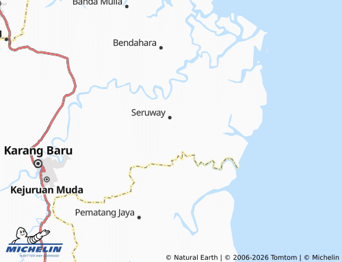 MICHELIN Alur Alim map - ViaMichelin