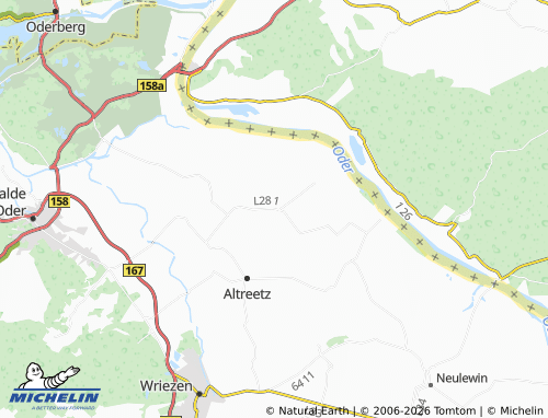 MICHELIN-Landkarte Neurüdnitz - ViaMichelin