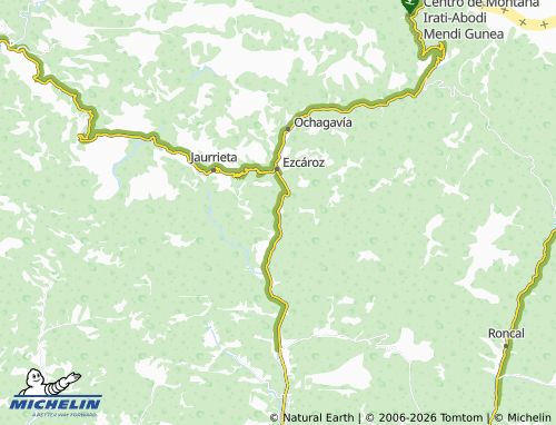 MICHELIN-Landkarte Oronz - ViaMichelin