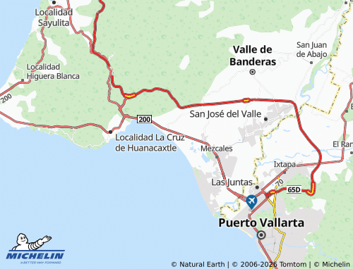 MICHELIN Los Árboles map - ViaMichelin