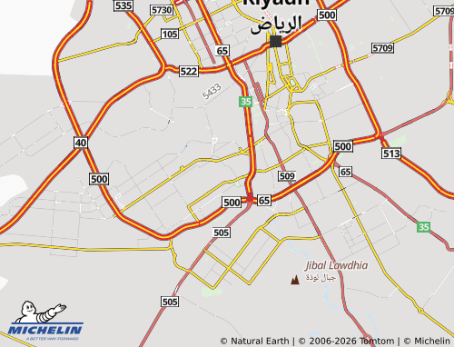 MICHELIN Sultanah map - ViaMichelin