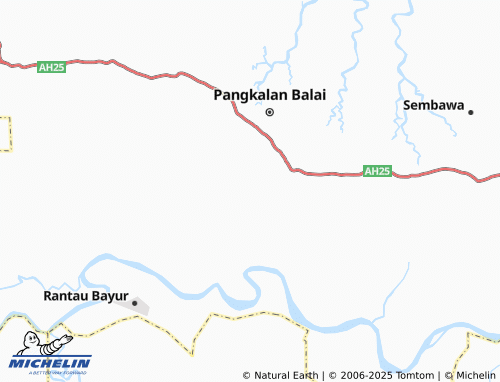 MICHELIN Lubuk Saung map - ViaMichelin