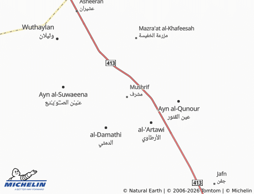MICHELIN Mushrif map - ViaMichelin
