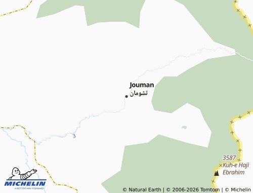 Carte MICHELIN Jouman - ViaMichelin
