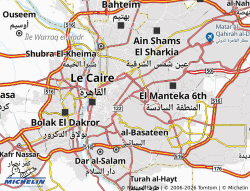 MICHELIN-Landkarte al-Sultan Barqouq - ViaMichelin