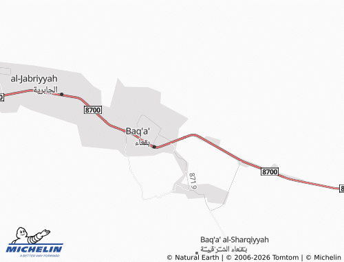 Carte MICHELIN C 8 - ViaMichelin