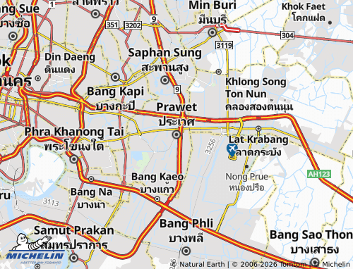 Mapa MICHELIN Prawet - ViaMichelin