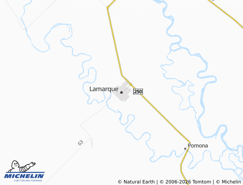 Mappa MICHELIN Lamarque - ViaMichelin
