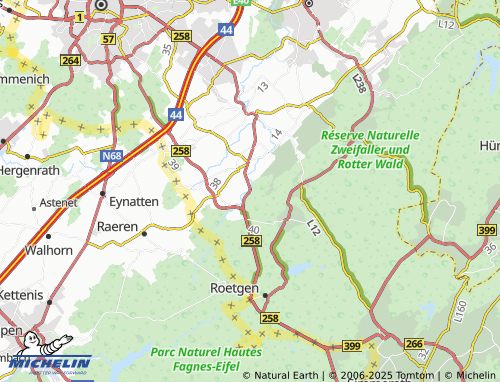 MICHELIN Friesenrath map - ViaMichelin