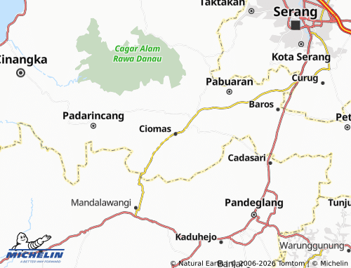 Mappa MICHELIN Ciomas - ViaMichelin