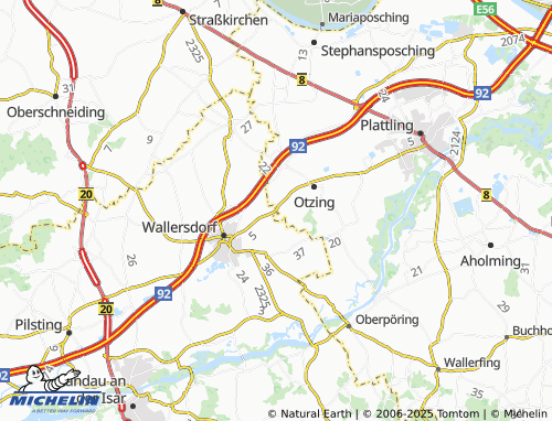 Mapa MICHELIN Haunersdorf - ViaMichelin