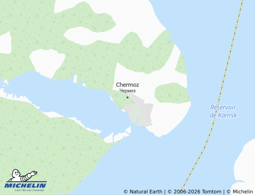 MICHELIN-Landkarte Chermoz - ViaMichelin