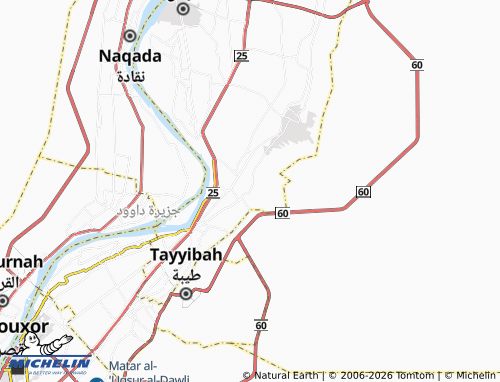 Mappa MICHELIN Qaryat al-Oqb - ViaMichelin