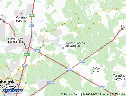 Carte MICHELIN Sovkhoz Pobeda - ViaMichelin