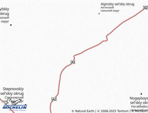 MICHELIN Alga map - ViaMichelin