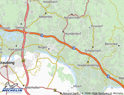 Mappa MICHELIN Bärndorf - ViaMichelin