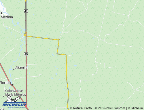 MICHELIN Plan de Vallecitos map - ViaMichelin